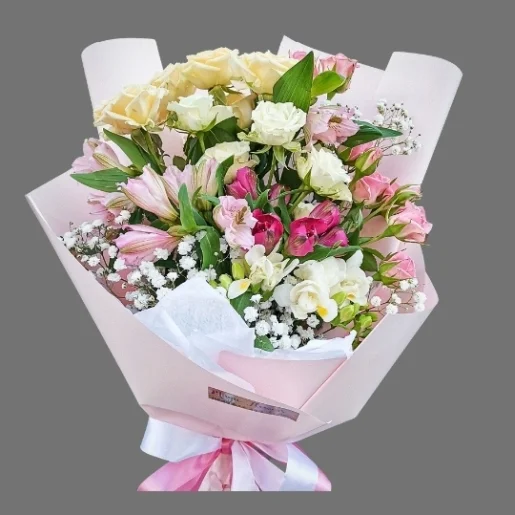 231 Buchet de Flori - Florarie Online - Livrari Flori Roman Neamt