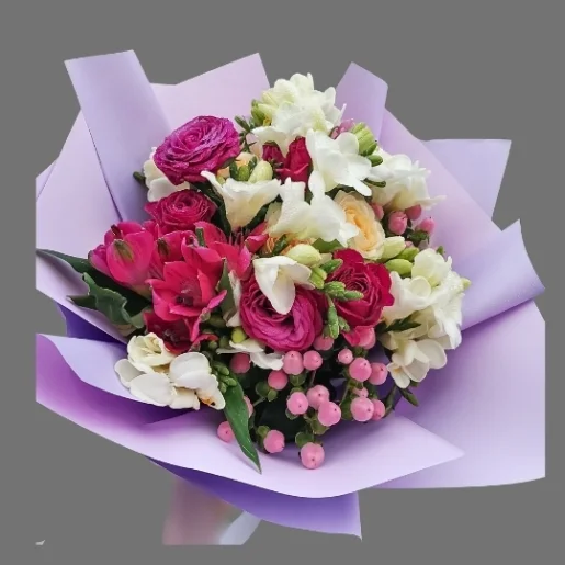233 Buchet de Flori - Florarie Online - Livrari Flori Roman Neamt